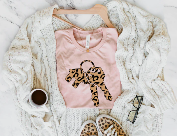Leopard Print Realtor Key