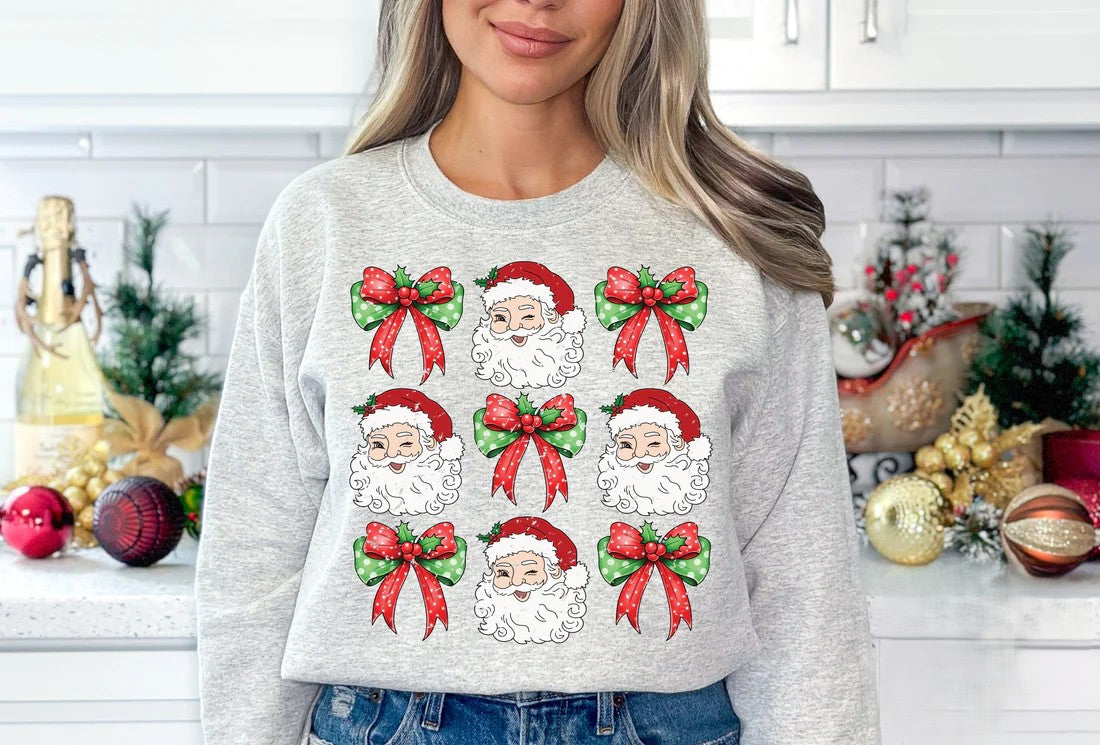 Santa and Bows