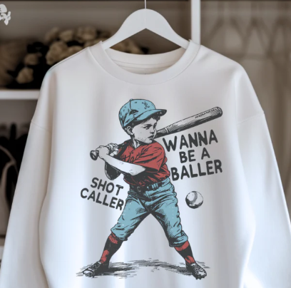 Vintage Baseball Graphic Shirt